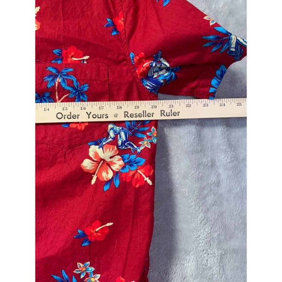 Star Wars Hawaiian Shirt Darth Vader Short Sleeve Button Down Mens Small Aloha - Picture 13 of 14